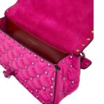 VALENTINO GARAVANI ROCKSTUD SPIKE CALFSKIN SHOULDER BAG