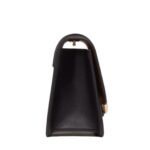 VALENTINO GARAVANI VLOGO O'CLOCK SMALL NAPPA LEATHER SHOULDER BAG WITH CHAIN