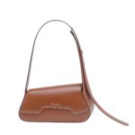 SANTONI BROWN LEATHER THEPLUTO BAG