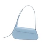 SANTONI LIGHT BLUE LEATHER THEPLUTO BAG