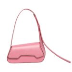 SANTONI PINK LEATHER THEPLUTO BAG