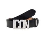 DSQUARED2 BE ICON PLAQUE BELT