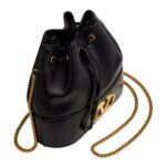 VALENTINO GARAVANI MINI BUCKET BAG IN NAPPA WITH VLOGO SIGNATURE CHAINVALENTINO GARAVANI MINI BUCKET BAG IN NAPPA WITH VLOGO SIGNATURE CHAIN
