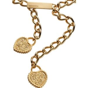 DSQUARED2 HEART CHAIN BELT
