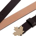 DSQUARED2 LEAF PLAQUE BELT