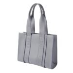 CHLOE MEDIUM WOODY TOTE BAG STORM BLUE