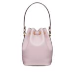 VALENTINO GARAVANI MINI VLOGO SIGNATURE BUCKET BAG IN NAPPA LEATHER
