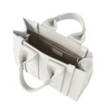 CHLOE SMALL WOODY TOTE BAG WHITE