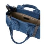CHLOE SMALL WOODY TOTE BAG DENIM