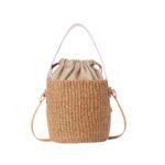 CHLOE SMALL WOODY HAMPER POWDER PINK