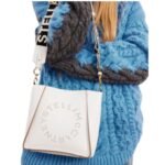 vSTELLA MCCARTNEY LOGO CROSSBODY BAG