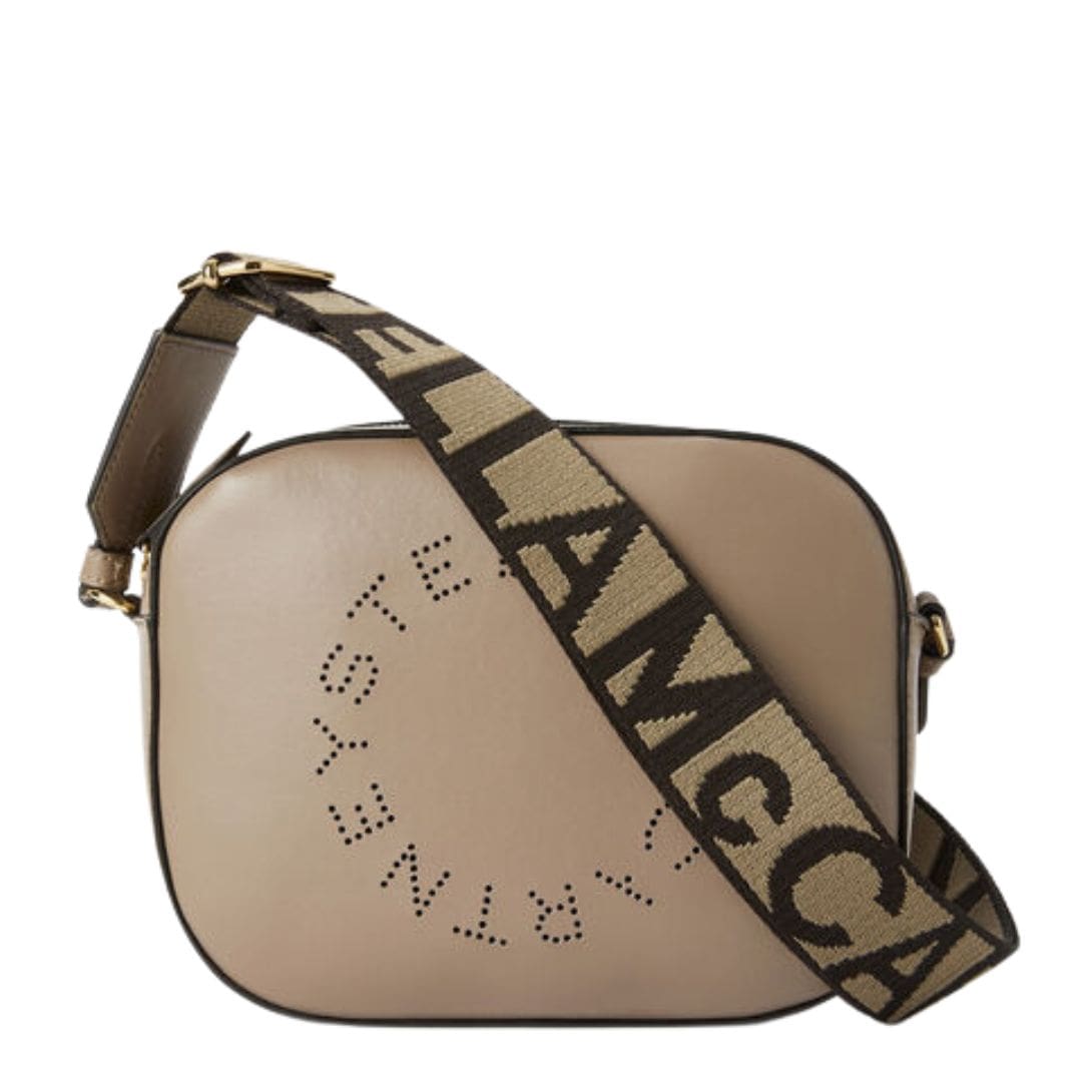 STELLA MCCARTNEY LOGO CROSSBODY CAMERA BAG