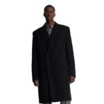 BALMAIN DOUBLE FACE WOOL AND CASHMERE COAT