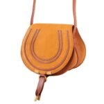 CHLOE MARCIE SMALL SADDLE BAG HENNA ORANGE