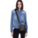 STELLA MCCARTNEY FRAYME MIRUM MINI SQUARE BUCKET BAG