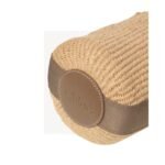 CHLOE SMALL WOODY HAMPER IN FAIR-TRADE PAPER DARK NUT