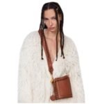 STELLA MCCARTNEY FRAYME MIRUM MINI SQUARE BUCKET BAG