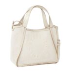 STELLA MCCARTNEY LOGO TOP HANDLE CROSSBODY BAG