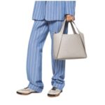 STELLA MCCARTNEY LOGO CROSSBODY TOTE BAG