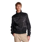 BALMAIN STARS REVERSIBLE BOMBER JACKET
