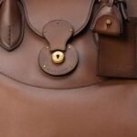RALPH LAUREN COOPER BURNISHED CALFSKIN DUFFEL