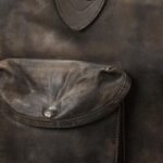 RALPH LAUREN LEATHER BRIEFCASE