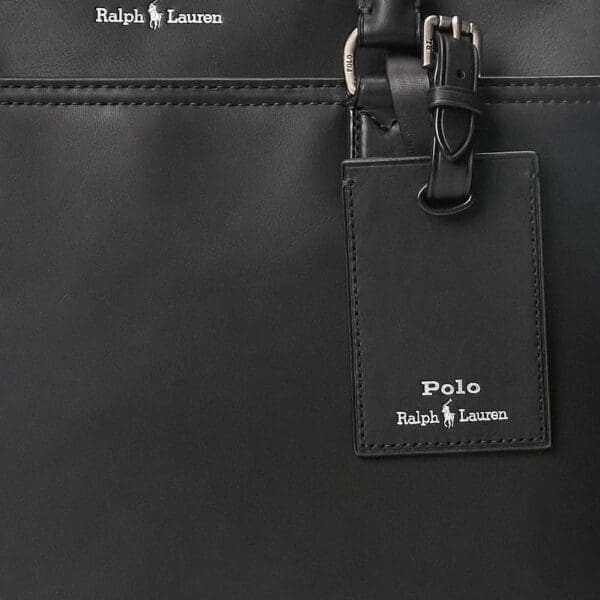 RALPH LAUREN LEATHER BRIEFCASE BAG