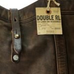 RALPH LAUREN LEATHER TOTE