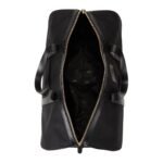 RALPH LAUREN LEATHER-TRIM CANVAS DUFFEL