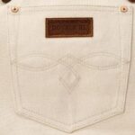 RALPH LAUREN LEATHER-TRIM TWILL TOTE