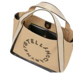 STELLA MCCARTNEY LOGO BANANATEX CANVAS CROSSBODY BAG