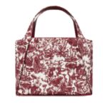 STELLA MCCARTNEY LOGO FUNGI FOREST TOILE DE JOUY TOTE BAG