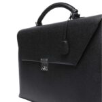 VALEXTRA AVIETTA BRIEFCASE WITH FLAP 24H