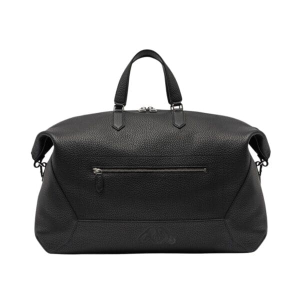 ALEXANDER MCQUEEN MANS THE EDGE DUFFLE BAG IN BLACK
