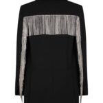 DSQUARED2 CRYSTAL FRINGED BLAZER