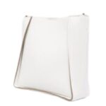 STELLA MCCARTNEY LOGO GRAINY ALTER MAT SHOULDER BAG