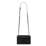 ALEXANDER MCQUEEN WOMANS JEWELLED SATCHEL IN BLACK