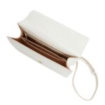 ALEXANDER MCQUEEN WOMANS JEWELLED SATCHEL IN DEEP LVORY