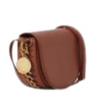 STELLA MCCARTNEY FRAYME SMALL FLAP SHOULDER BAG