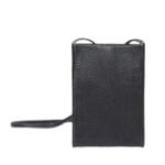 STELLA MCCARTNEY LOGO GRAINY ALTER MAT CROSSBODY PHONE POUCH