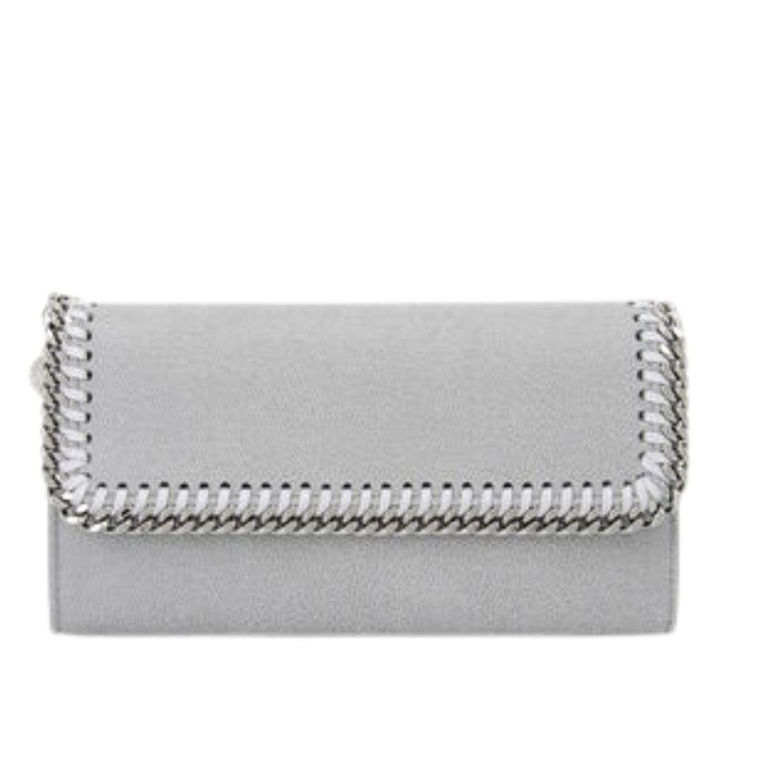 STELLA MCCARTNEY FALABELLA FLAP CONTINENTAL WALLET