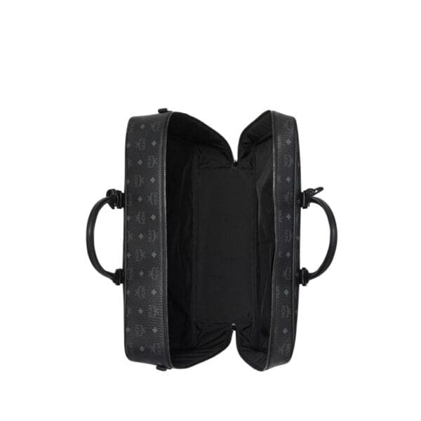 MCM OTTOMAR SUITCASE IN VISETOS BLACK
