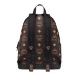 MCM STARK BACKPACK IN MAXI VISETOS BLACK