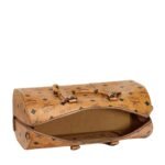 MCM OTTOMAR WEEKENDER BAG IN MAXI VISETOS COGNAC