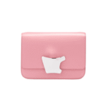 SANTONI PINK LEATHER CROSSBODY BAG