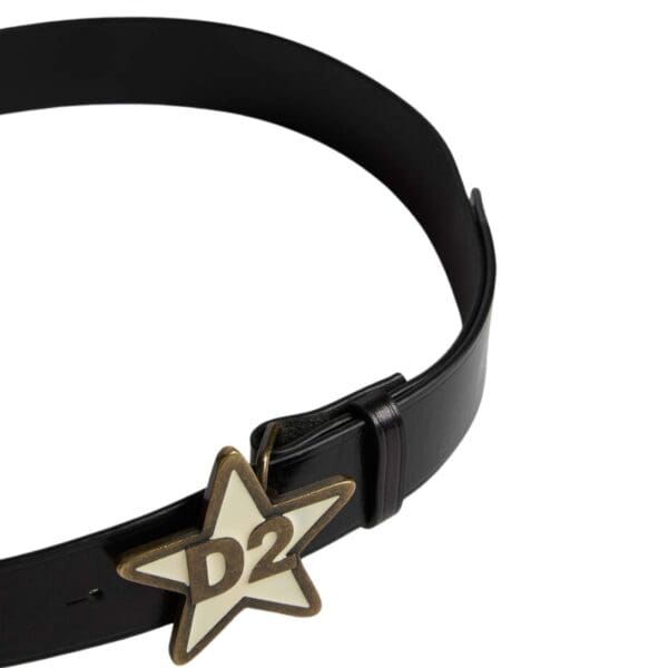 DSQUARED2 D2 PLAQUE BELT