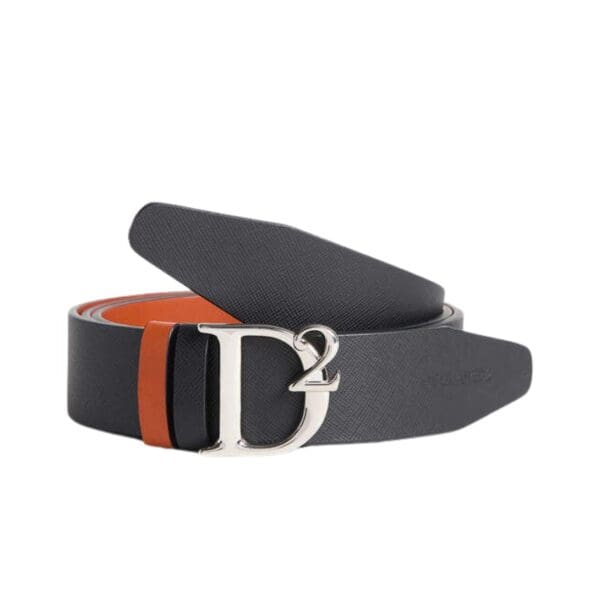 DSQUARED2 D2 STATEMENT REVERSIBLE BUCKLE BELT