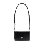 ALEXANDER MCQUEEN WOMANS SMALL SKULL IN BLACK