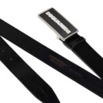 DSQUARED2 LOGO PLAQUE BELT