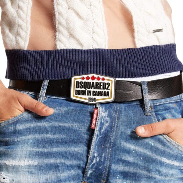 DSQUARED2 PLAQUE BELT